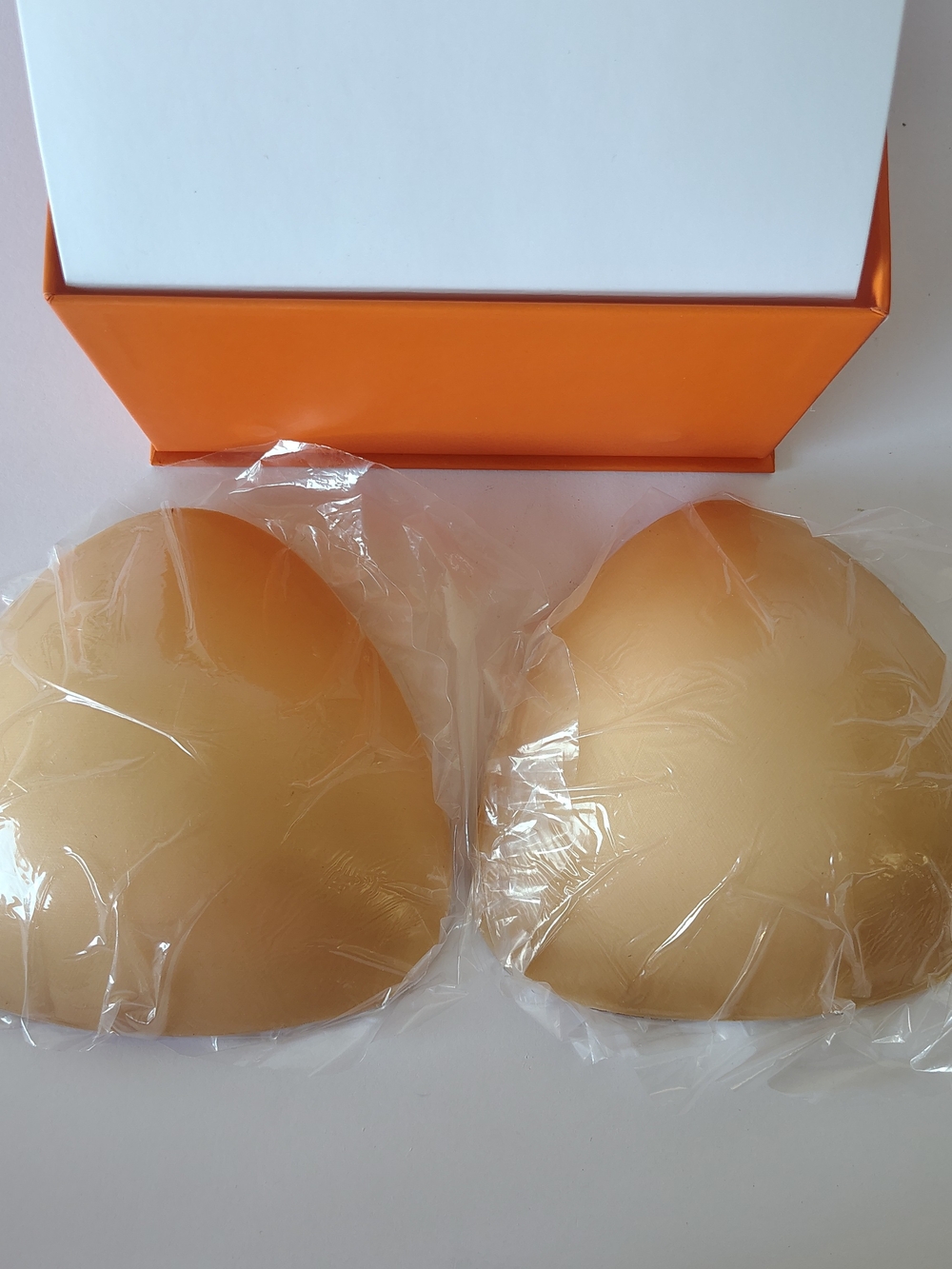 Snowy Sticky Bra Inserts Beige Silicone Adhesive Bra Inserts - Nude